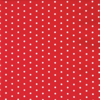Servetten 33x33 cm - Mini Dots red/white