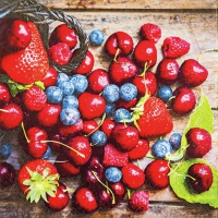 Napkins 33x33 cm - Tasty Berries