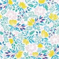 Napkins 33x33 cm - Floral Pattern rich