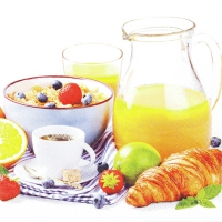 Serwetki 33x33 cm - Delicious Breakfast