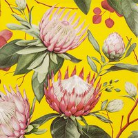 Servietten 33x33 cm - Madiba Protea yellow