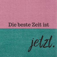 Servilletas 33x33 cm - Die beste Zeit