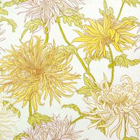 Servietten 33x33 cm - Chrysanthemum