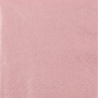 Napkins 33x33 cm - Pearl Effect antique rose