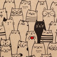 Servilletas 33x33 cm - Comic Cats