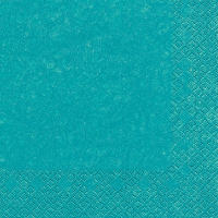 Serviettes 40x40 cm - Modern Colours turquoise