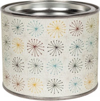 Scented candle - Seedheads Pattern