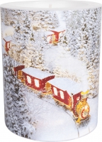 decorative candle - LC Polar Express 99 mm