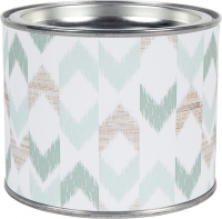 Scented candle - TC Bamboo Ikat green Ø 100