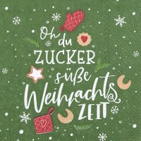 Napkins 25x25 cm - Zuckersüße Zeit