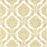 Napkins 33x33 cm - Elegant gold