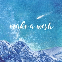 Servilletas 33x33 cm - Make a Wish