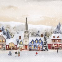 Servietten 33x33 cm - Winter Wonderland