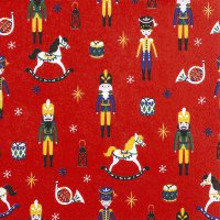 餐巾33x33厘米 - Christmas Toys red