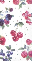 Serwetki bufetowe - RED SUMMER FRUITS