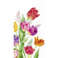 Buffet napkins - BRIGHT TULIPS