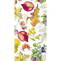 Buffet napkins - HARVEST SEASON white