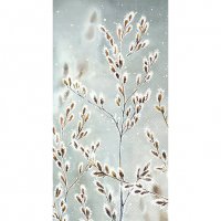 Buffet Servietten - FROZEN WINTER blue grey