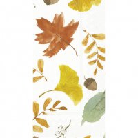 Buffet Servietten - HARVEST LEAVES ALLOVER cream