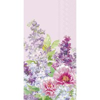 Buffet napkins - CHARLOTTES GARDEN light lilac