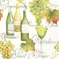 Servietten 25x25 cm - PINOT GRIGIO