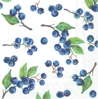 Napkins 25x25 cm - BLUEBERRIES