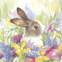 Serviettes 25x25 cm - RUBY IN THE MEADOW