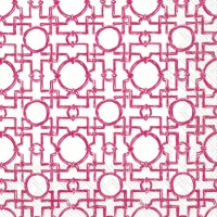 Serviettes 25x25 cm - AIKO pink