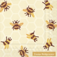 Serviettes 25x25 cm - BUMBLE BEE