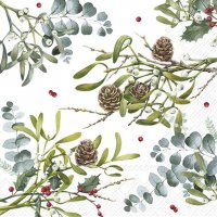 餐巾25x25厘米 - BRANCHES ALLOVER