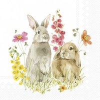 Servietten 25x25 cm - HOP ON SPRING