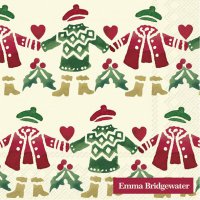 Napkins 25x25 cm - WINTER WALKS cream