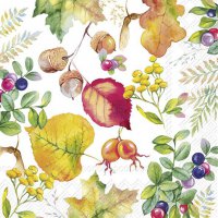 Servietten 25x25 cm - HARVEST SEASON white