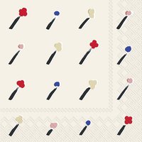 Napkins 25x25 cm - ILO cream