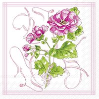 Servilletas 25x25 cm - PINK GARDEN PARTY