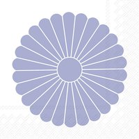 Servilletas 25x25 cm - FLEUR (V&B) blue