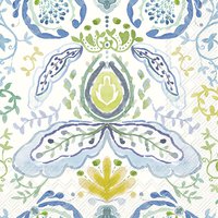 Servilletas 25x25 cm - AZURE & IVY GOLD