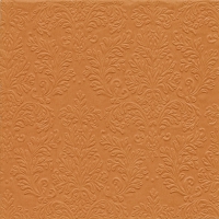 餐巾纸 33x33 厘米压花 - CAMEO UNI dark orange