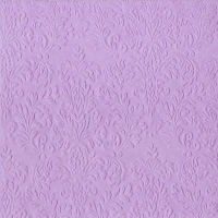 餐巾纸 33x33 厘米压花 - CAMEO UNI violett