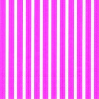 Servietten 33x33 cm - STRIPES AGAIN pink