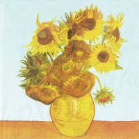 餐巾33x33厘米 - VAN GOGH : SUNFLOWERS