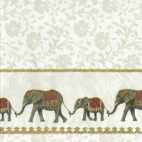 Napkins 33x33 cm - NATUME white