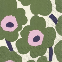 餐巾33x33厘米 - UNIKKO dark green