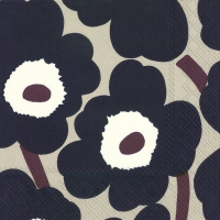 Servilletas 33x33 cm - UNIKKO blue linen