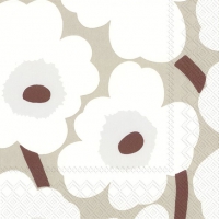 Servilletas 33x33 cm - UNIKKO white linen