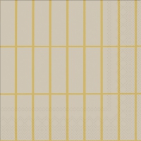 餐巾33x33厘米 - TIILISKIVI linen gold
