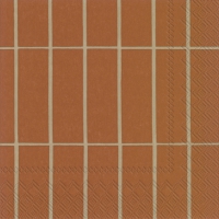 Napkins 33x33 cm - TIILISKIVI copper linen