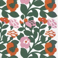 Servietten 33x33 cm - GREEN GREEN orange