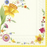 餐巾33x33厘米 - SPRING FANTASY FLOWERS V&B