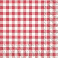 Napkins 33x33 cm - TAVERNA red
